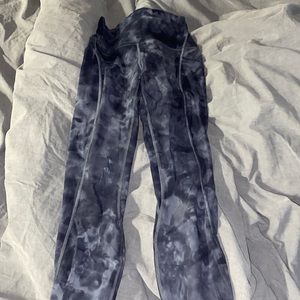 Align with pockets 25 inch tie dye